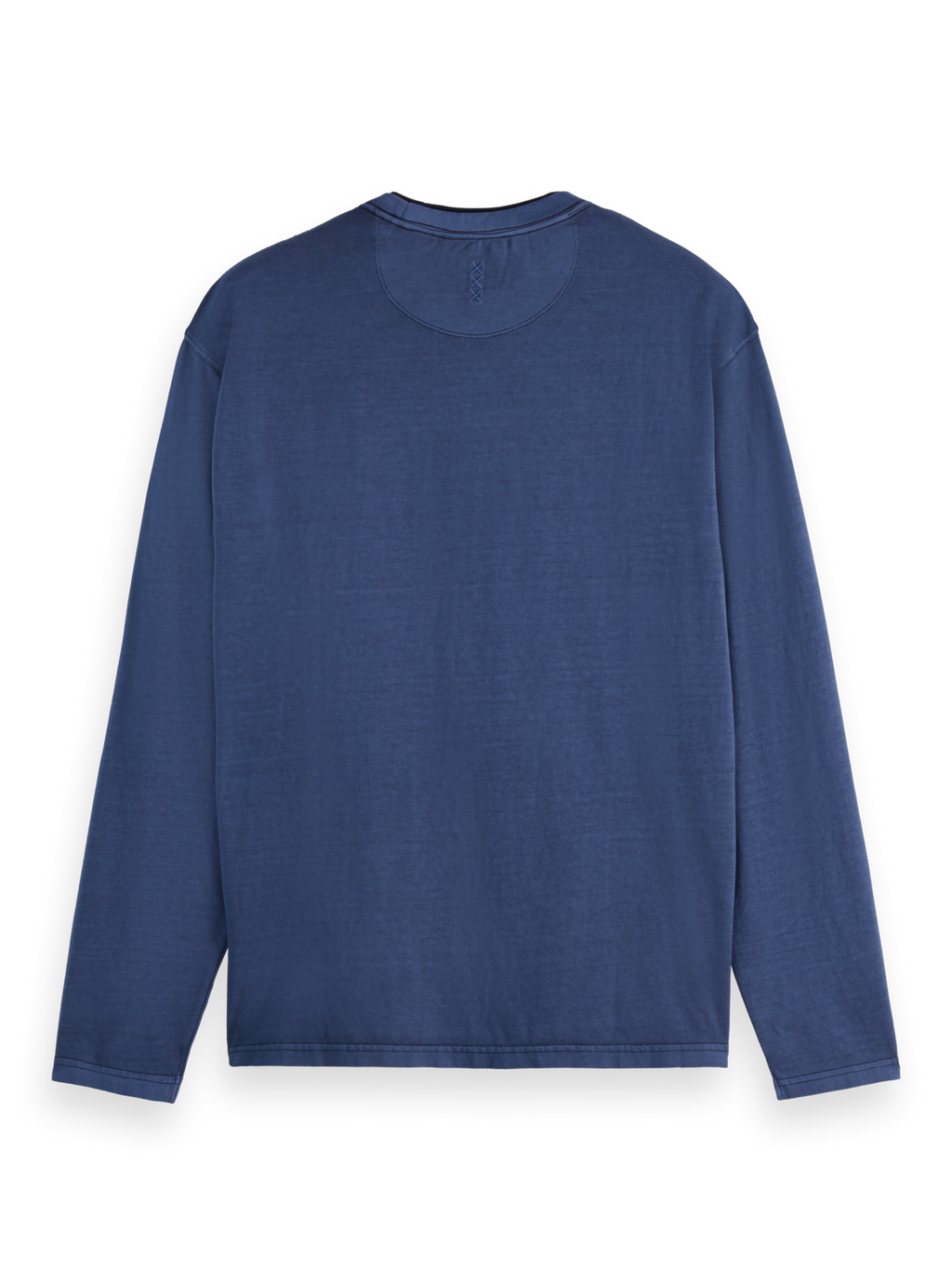 Relaxed Fit Garment Dye Long Sleeve T-Shirt