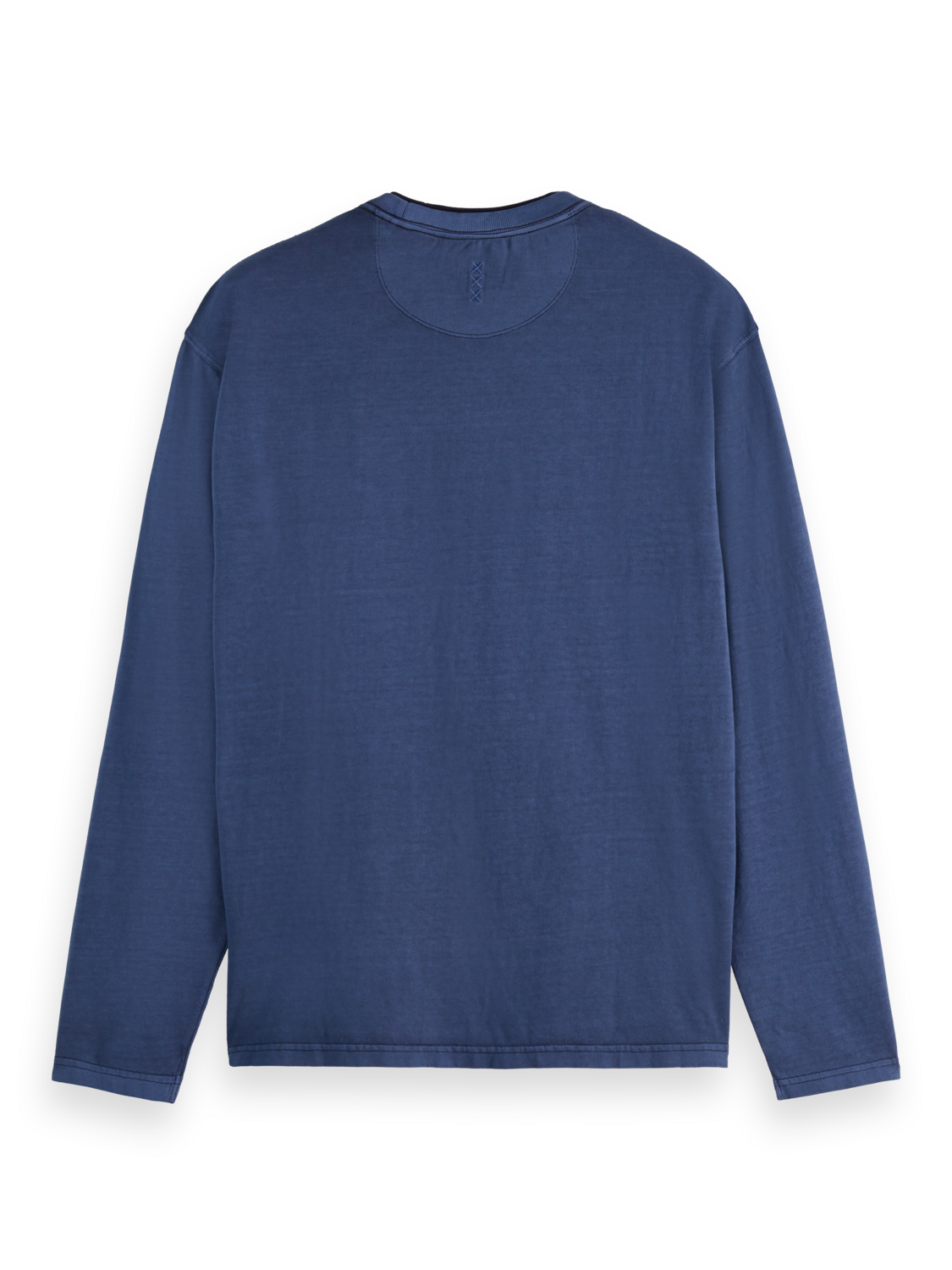 Relaxed Fit Garment Dye Long Sleeve T-Shirt