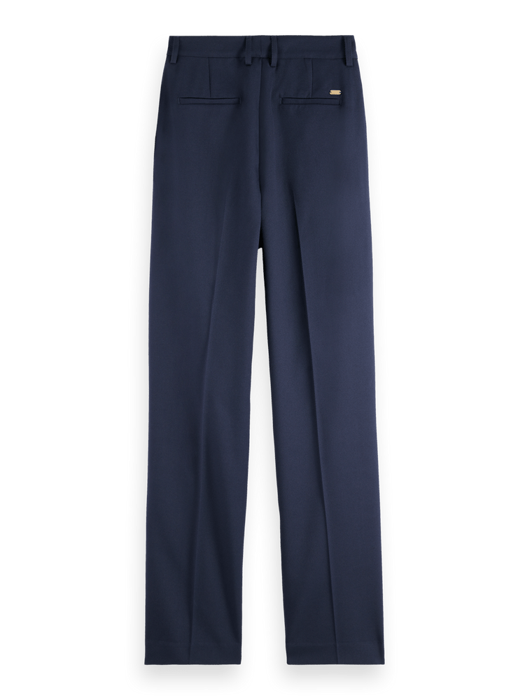 Robyn Relaxed Tapered Leg Gabardine Twill Pant