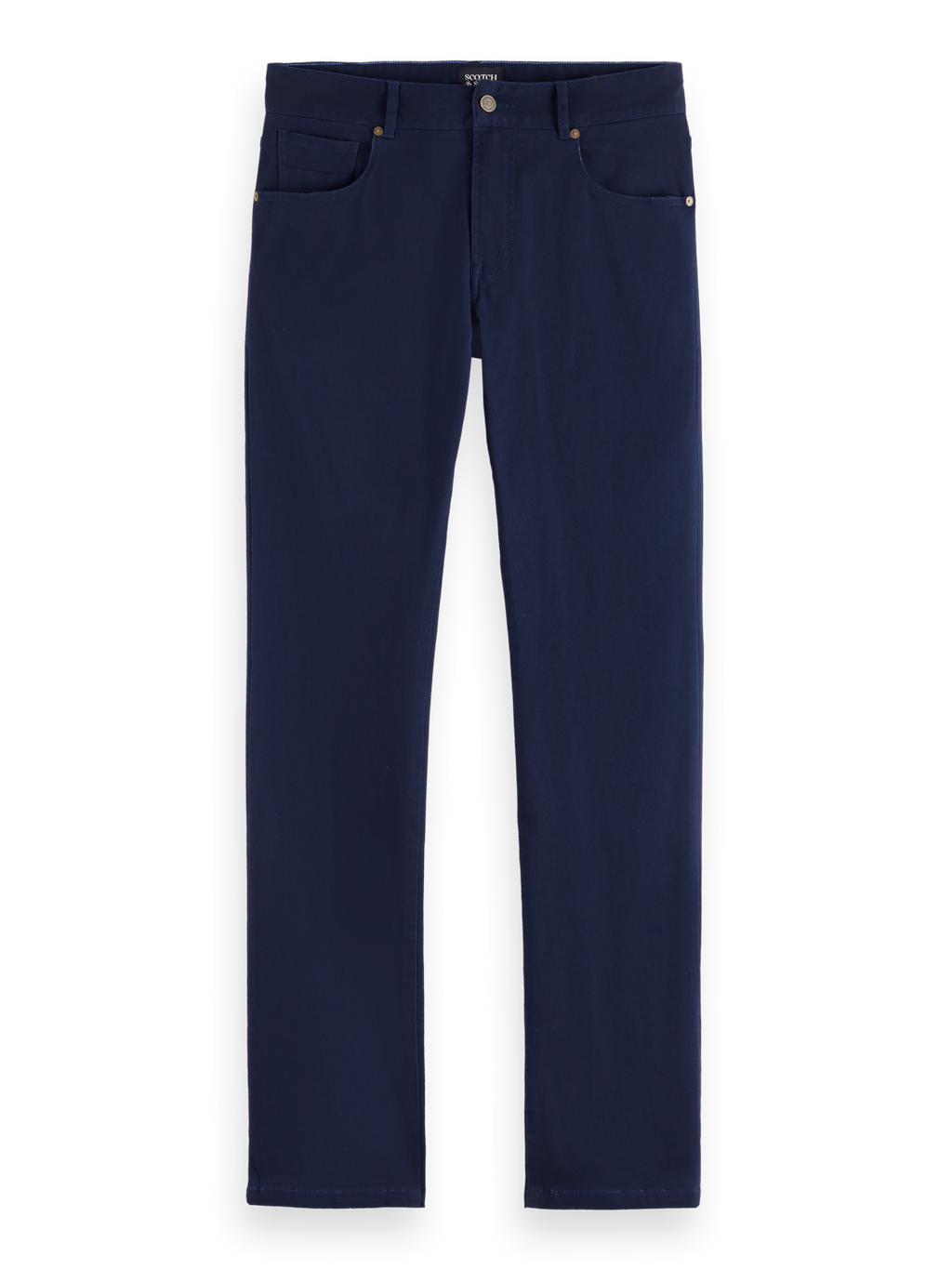 Ralston Washed Cotton Blend 5-Pocket Chino