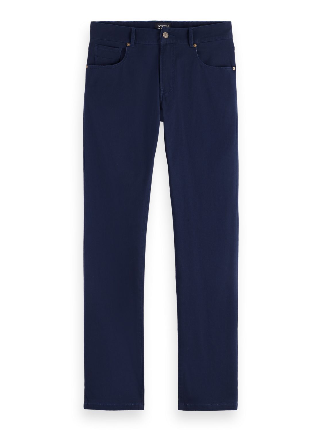 Ralston Washed Cotton Blend 5-Pocket Chino