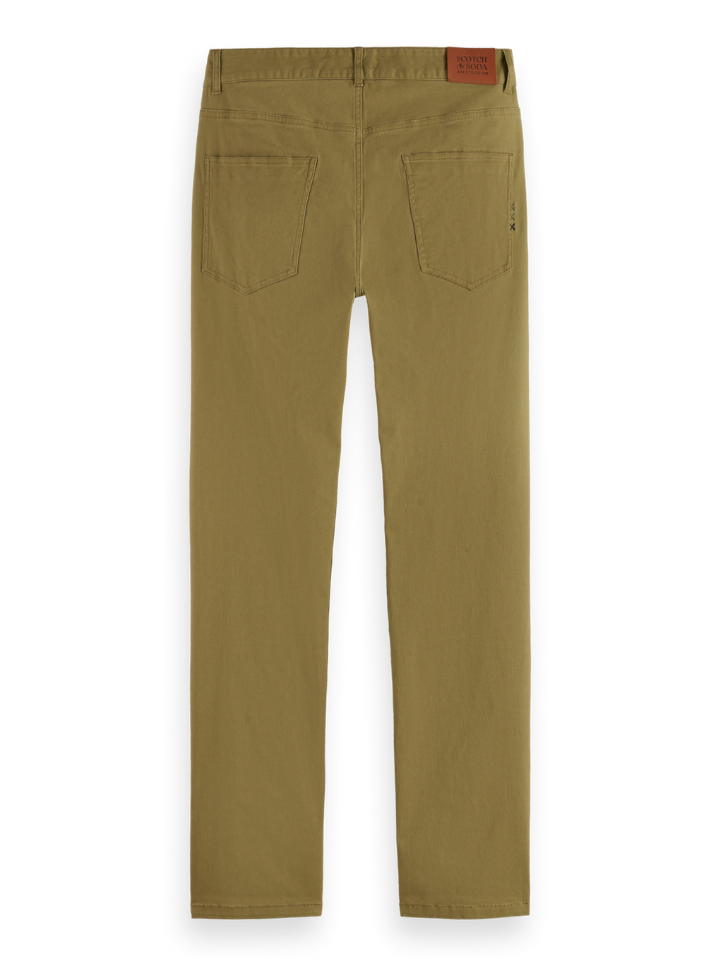 Ralston Washed Cotton Blend Chino Pant
