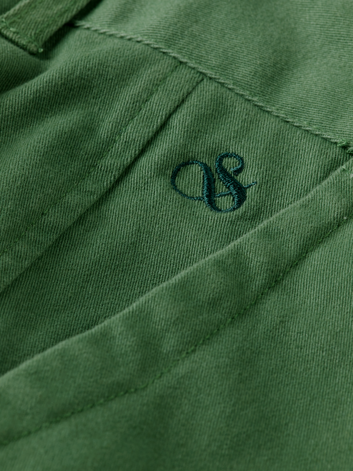 Stuart Washed Cotton Blend Chino