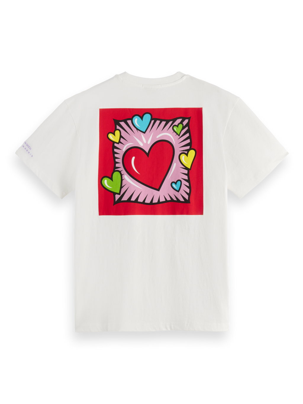 Scotch & Soda x Burton Morris Heart Pocket T-Shirt Scotch & Soda x Burton Morris Heart Pocket T-Shirt