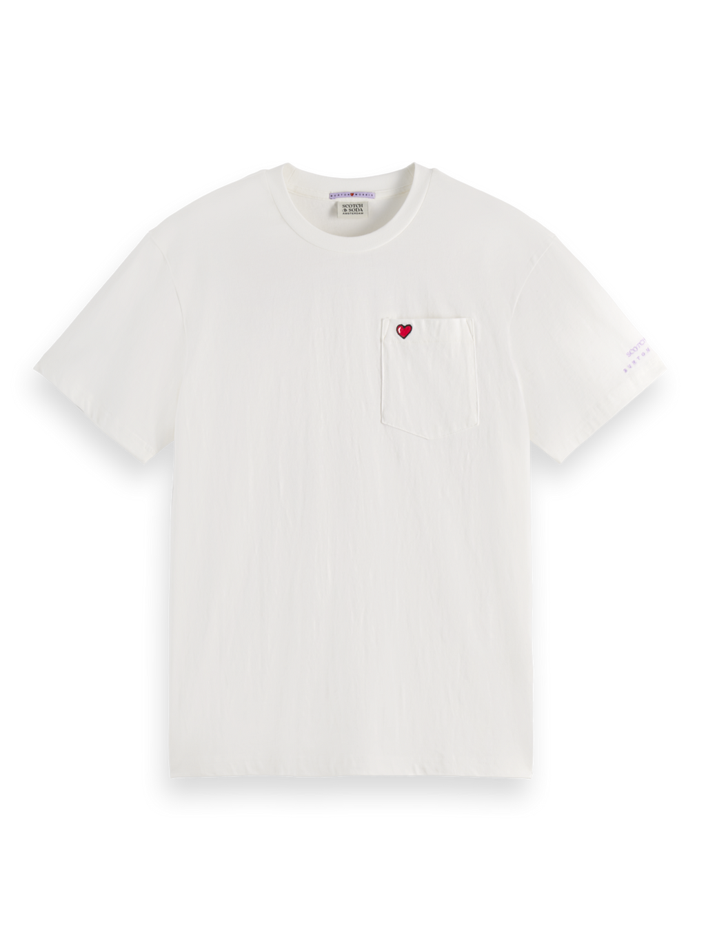 Scotch & Soda x Burton Morris Heart Pocket T-Shirt