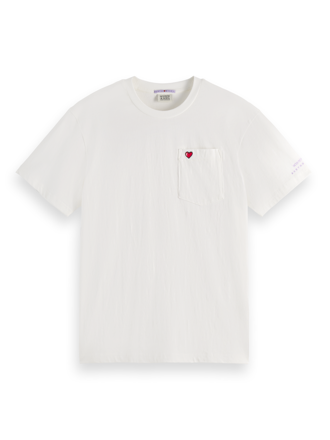 Scotch & Soda x Burton Morris Heart Pocket T-Shirt