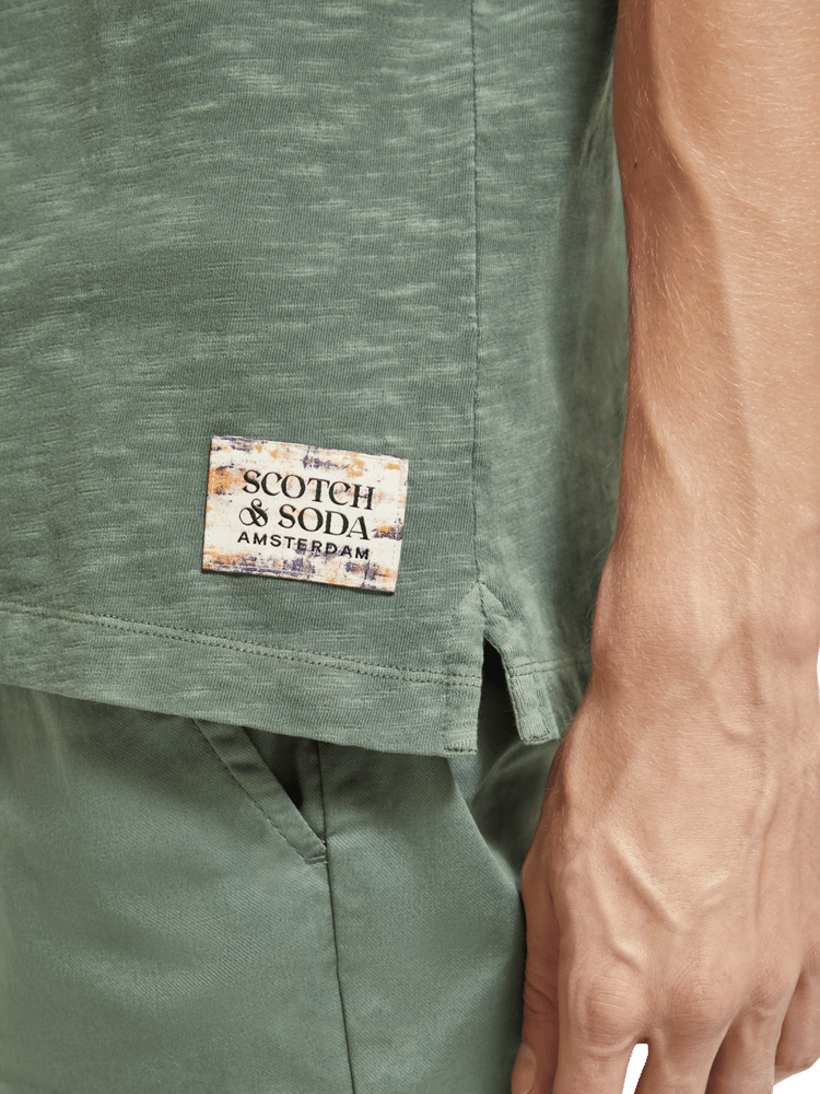 Garment-Dyed Jersey Polo In Organic Cotton | Scotch & Soda