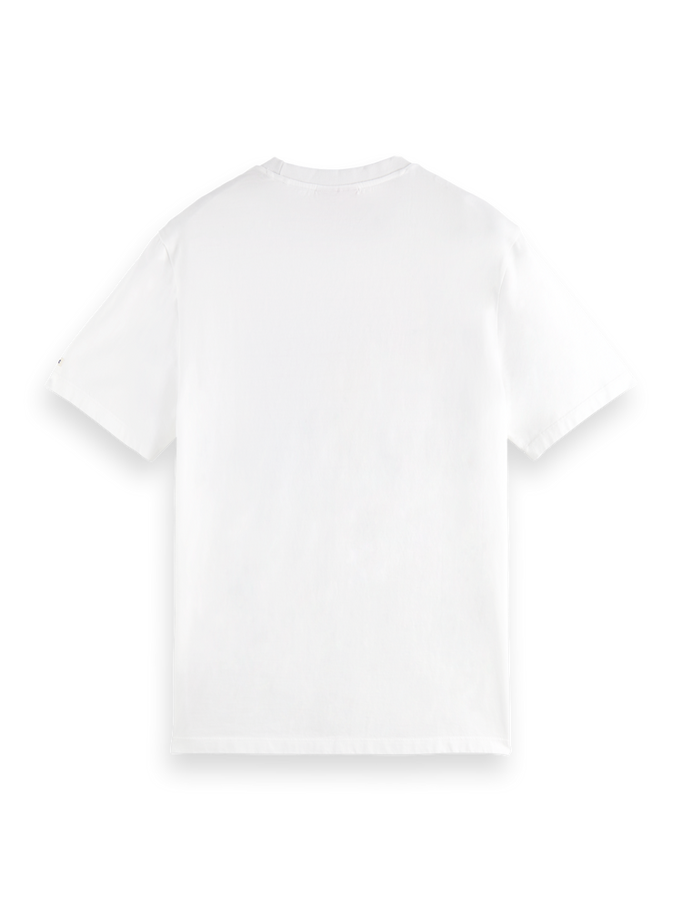Regular-Fit Front Artwork T-Shirt In Organic Cotton