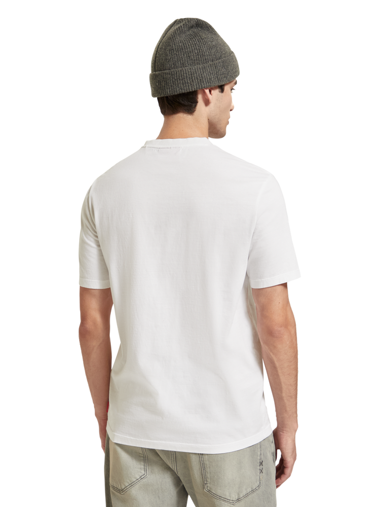 Regular-Fit Front Artwork T-Shirt In Organic Cotton