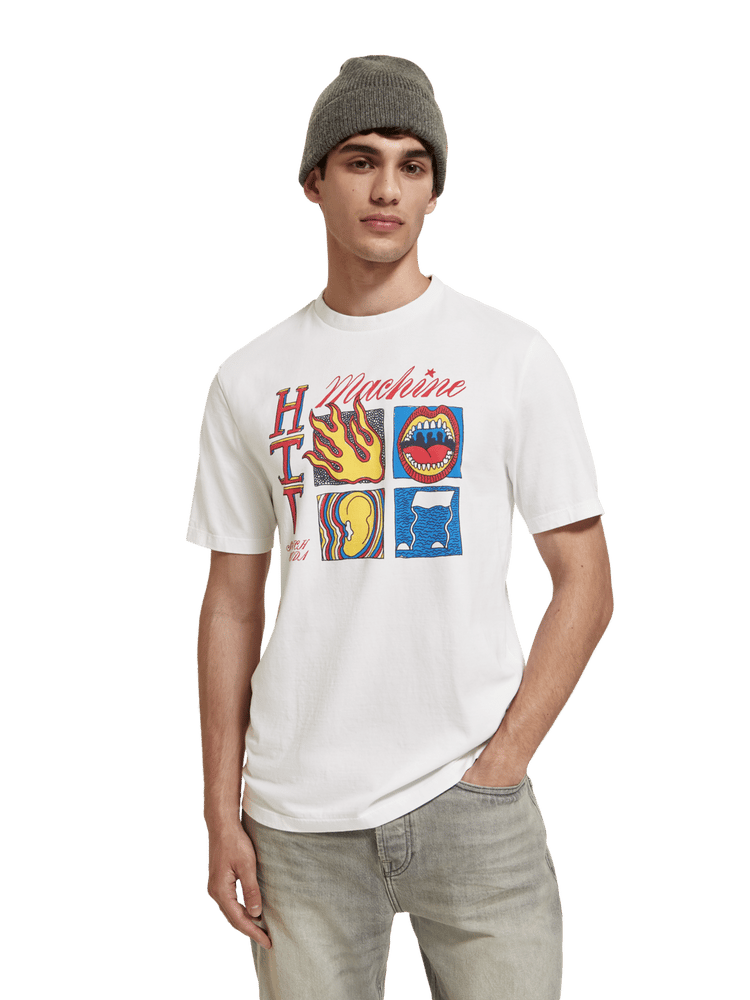 Hit Machine Printed T-Shirt
