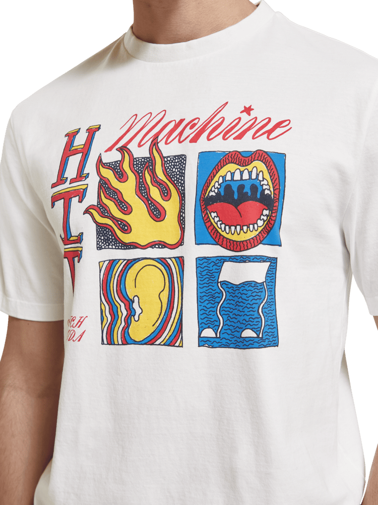 Hit Machine Printed T-Shirt