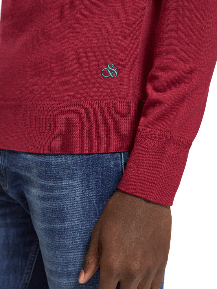 Merino Wool Turtleneck Pullover