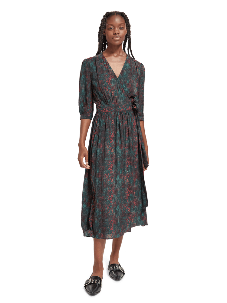 Scotch and 2025 soda wrap dress