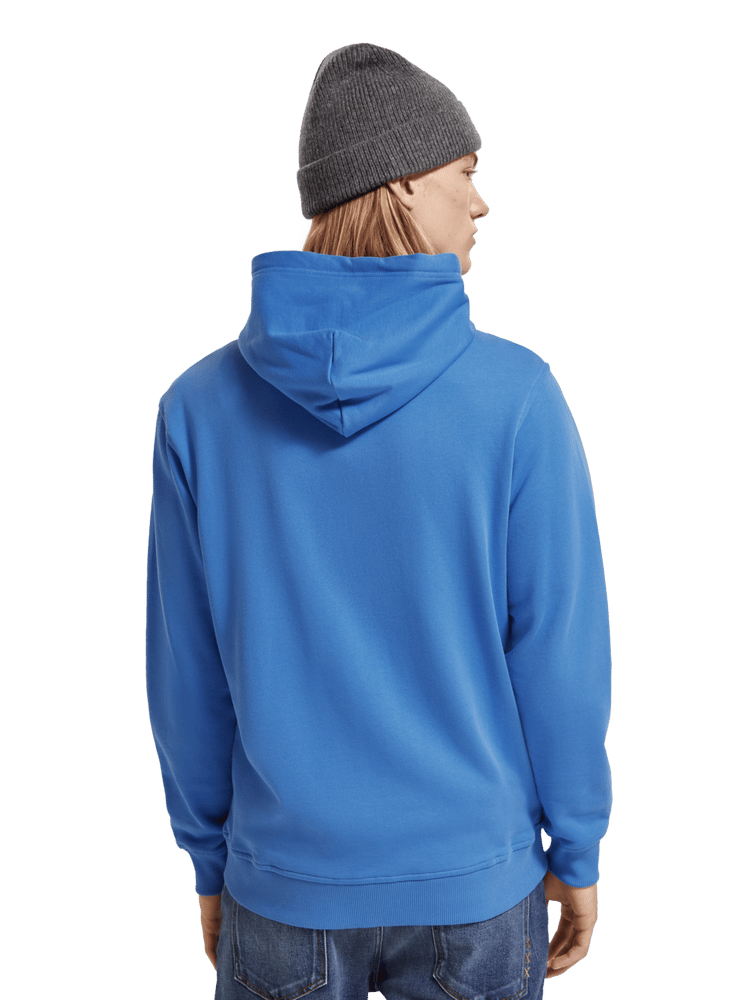 Essential Badge Logo Zip Up Hoodie