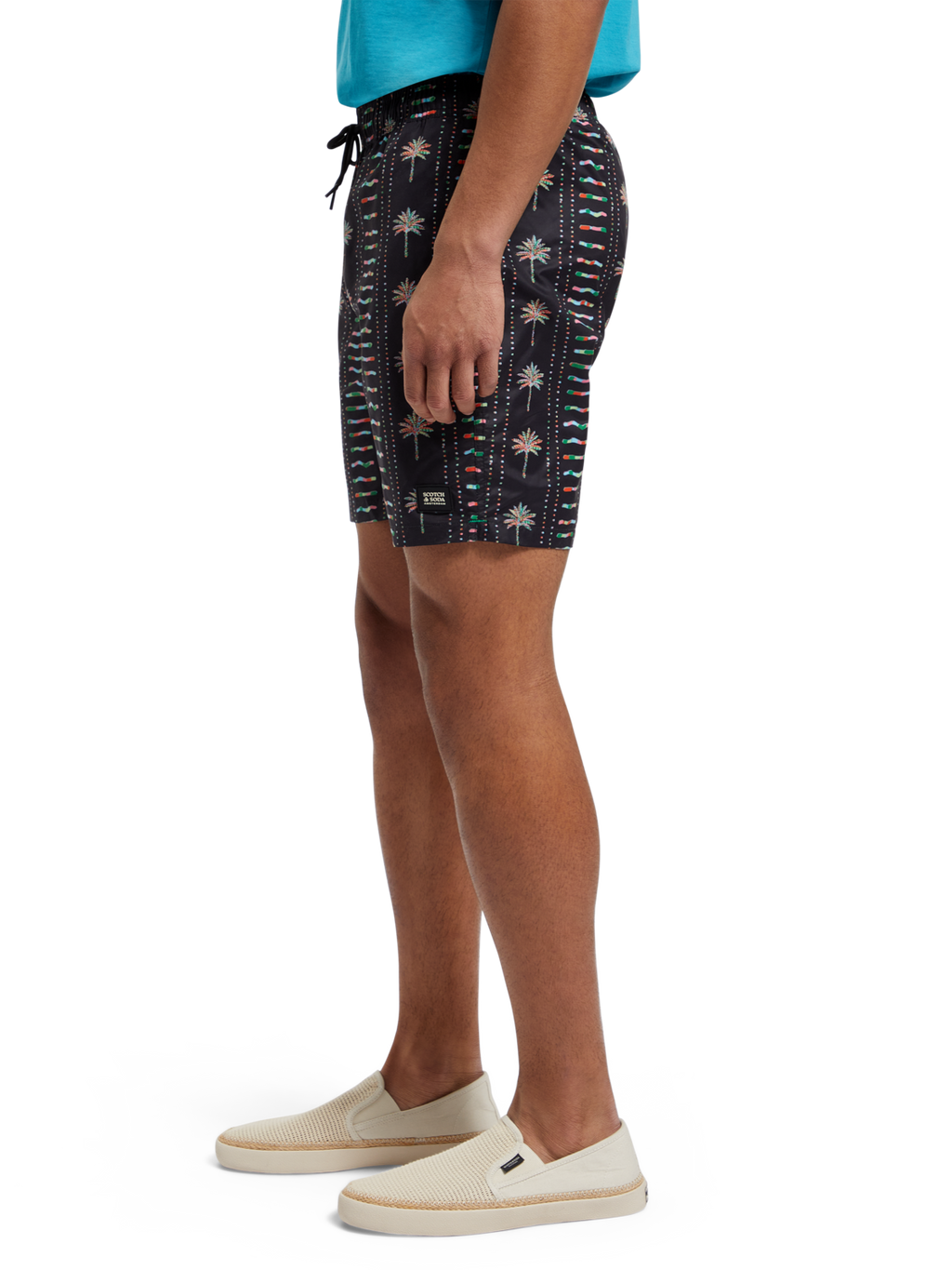 Mid Length Swim Short All Over Print