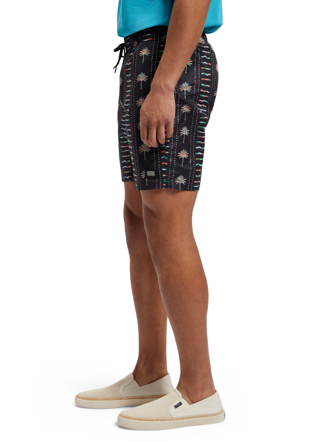 Mid Length Swim Short All Over Print