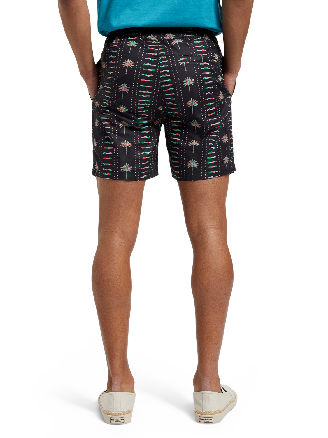 Mid Length Swim Short All Over Print