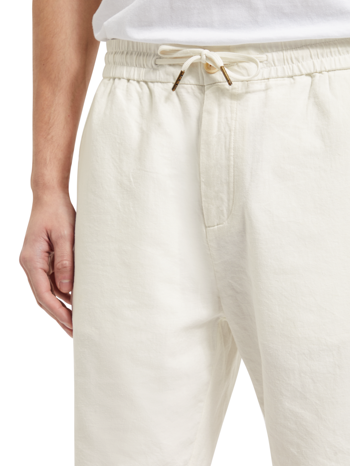 Fave Cotton-Linen Twill Bermuda