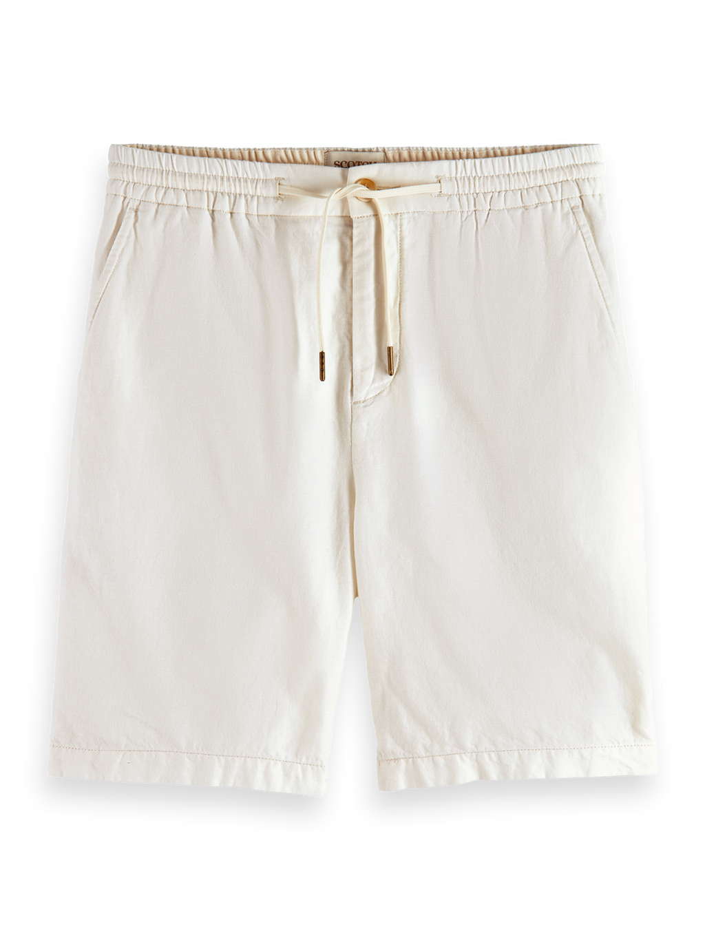 Fave Cotton-Linen Twill Bermuda