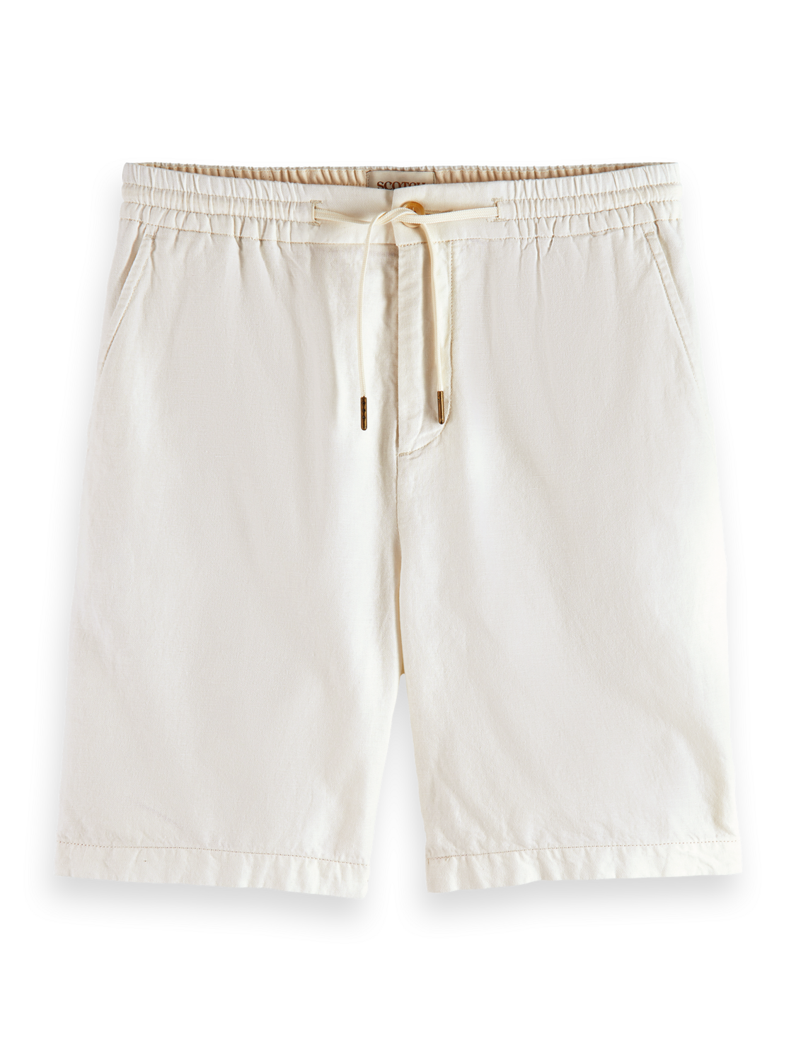 Fave Cotton-Linen Twill Bermuda