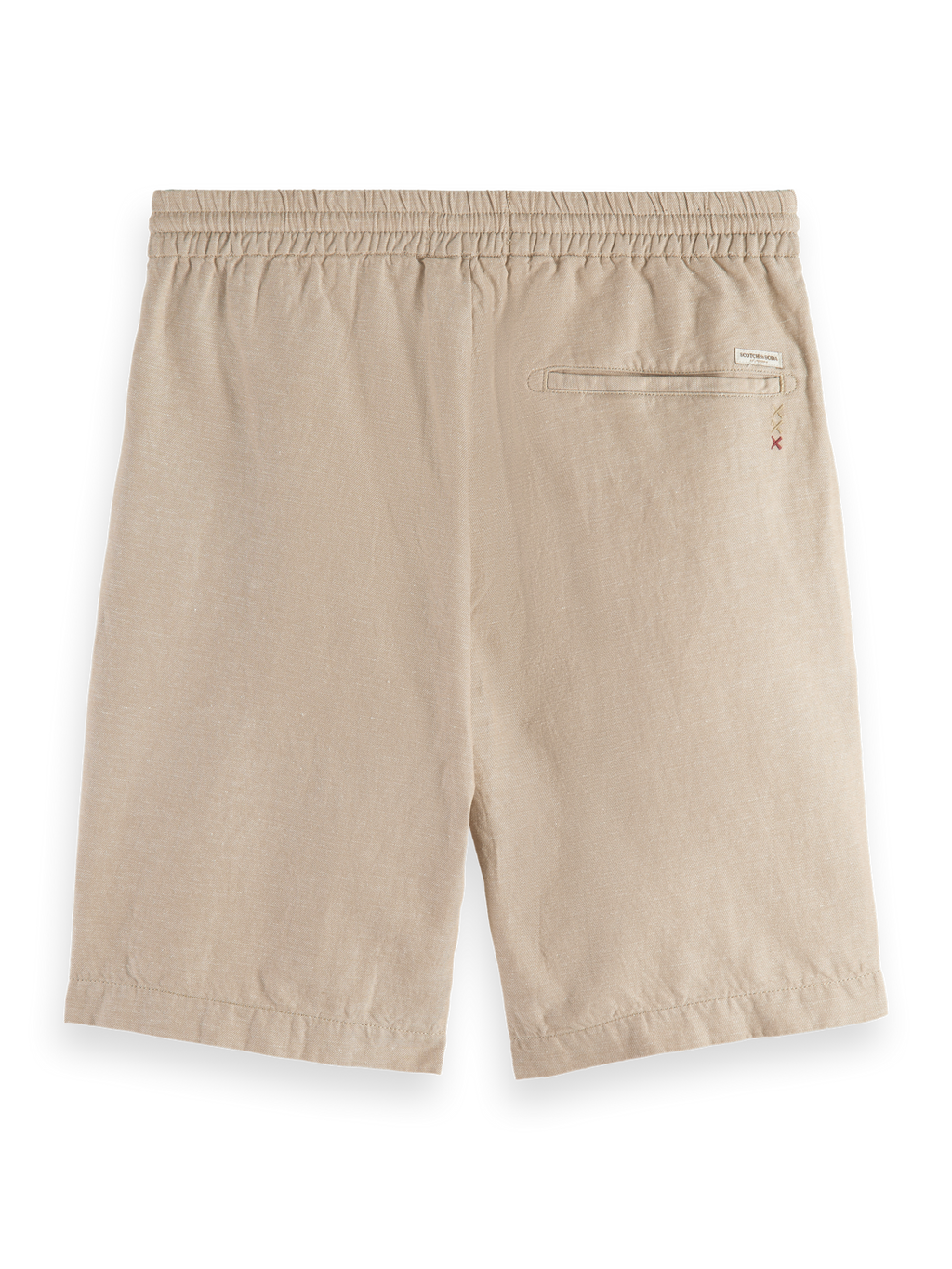 Fave Cotton-Linen Twill Bermuda