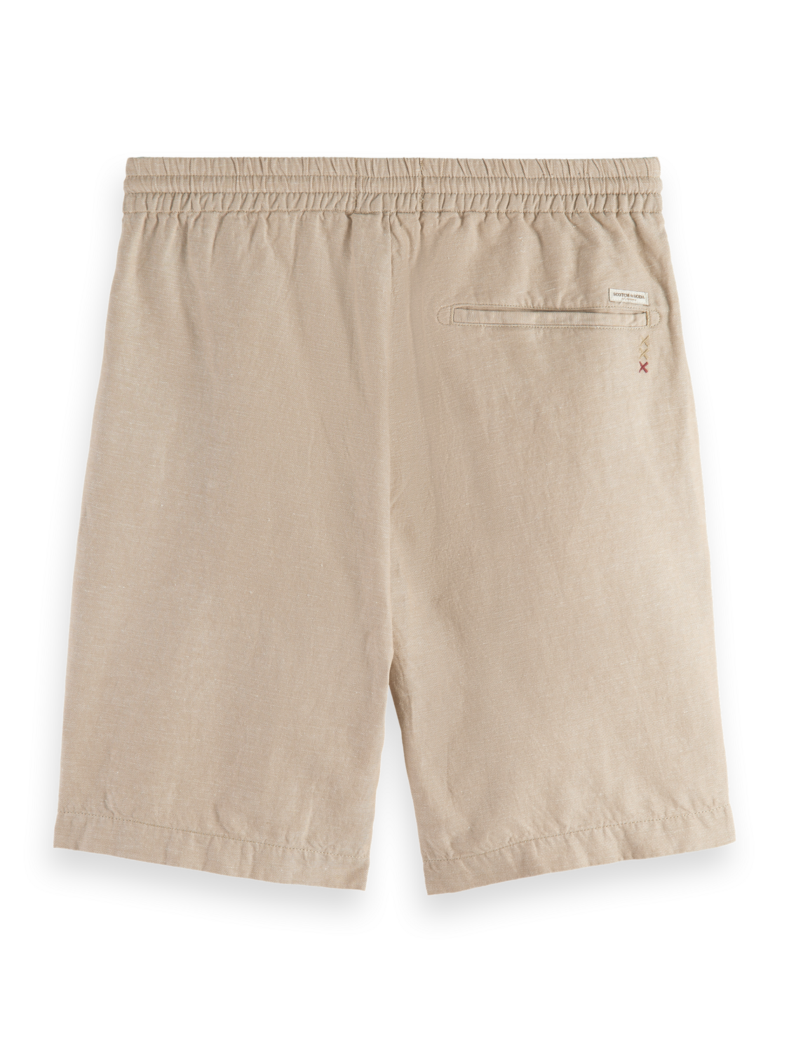 Fave Cotton-Linen Twill Bermuda