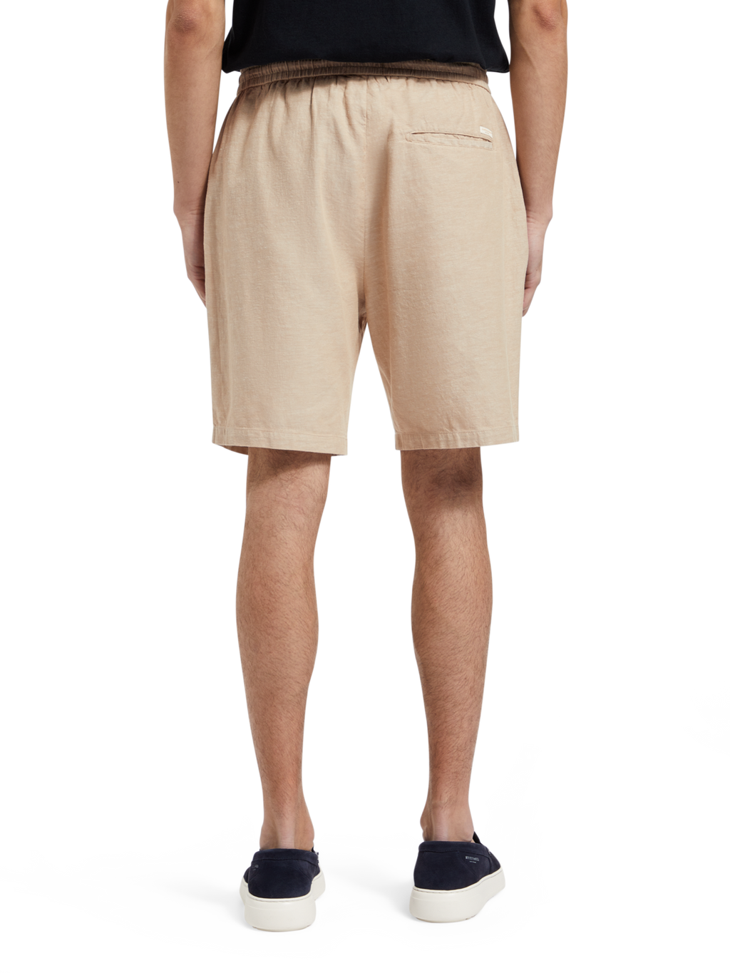 Fave Cotton-Linen Twill Bermuda