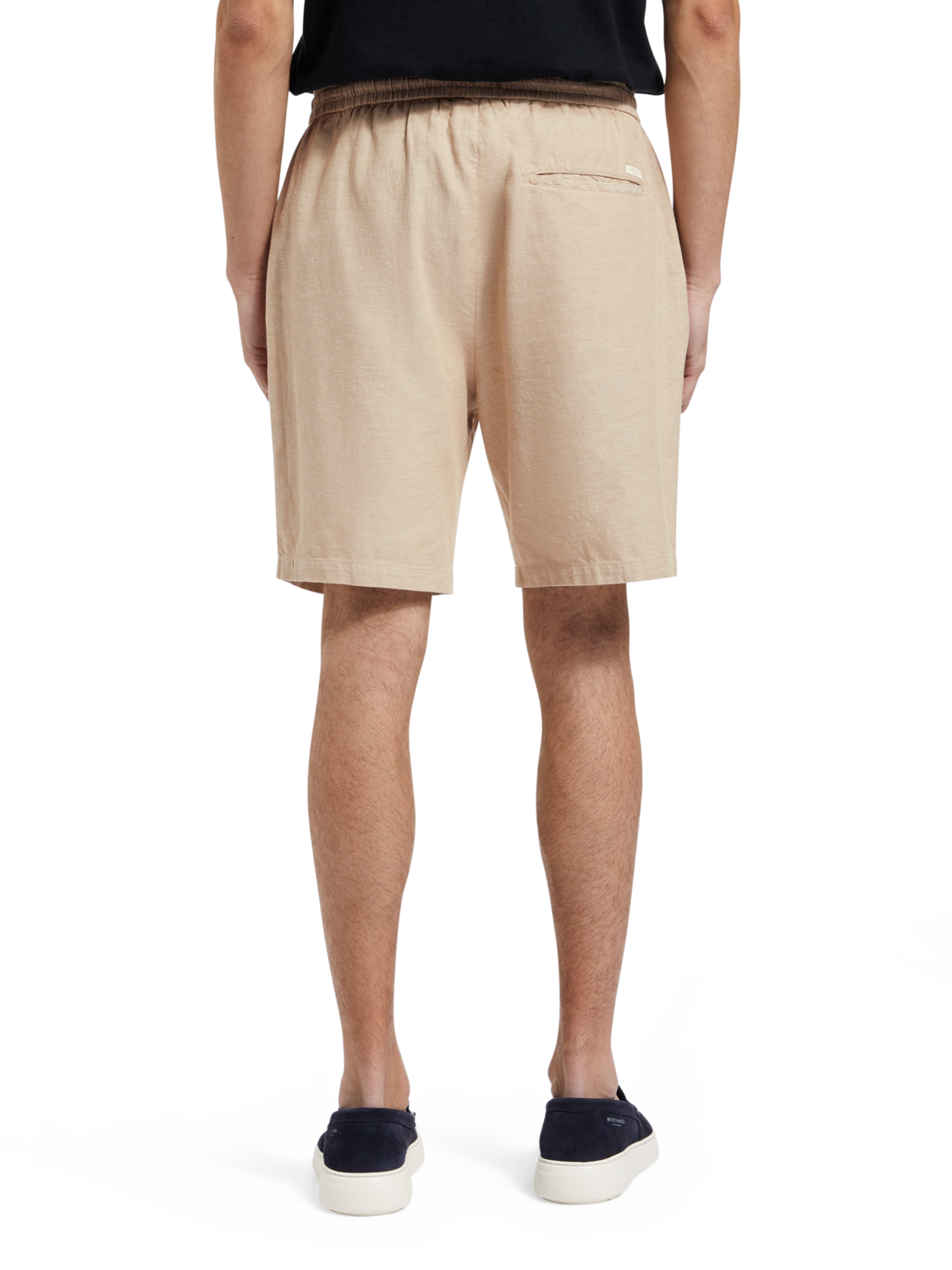 Fave Cotton-Linen Twill Bermuda