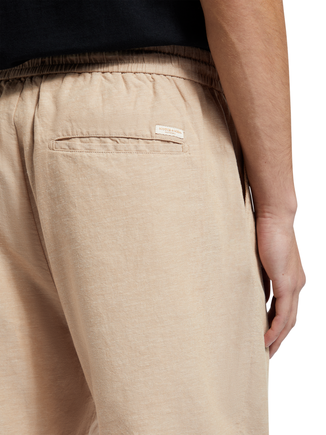 Fave Cotton-Linen Twill Bermuda