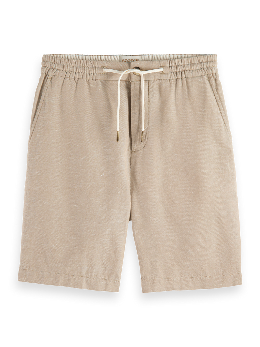 Fave Cotton-Linen Twill Bermuda