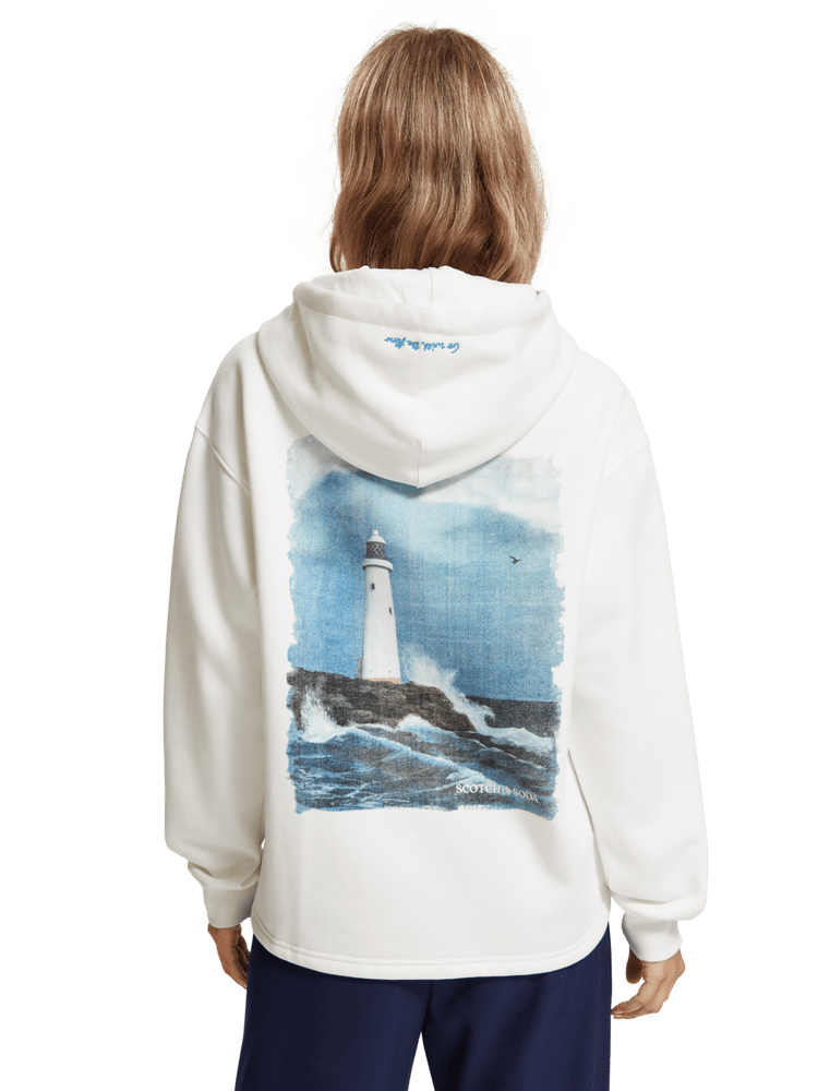 Lighthouse Printed Hoodie