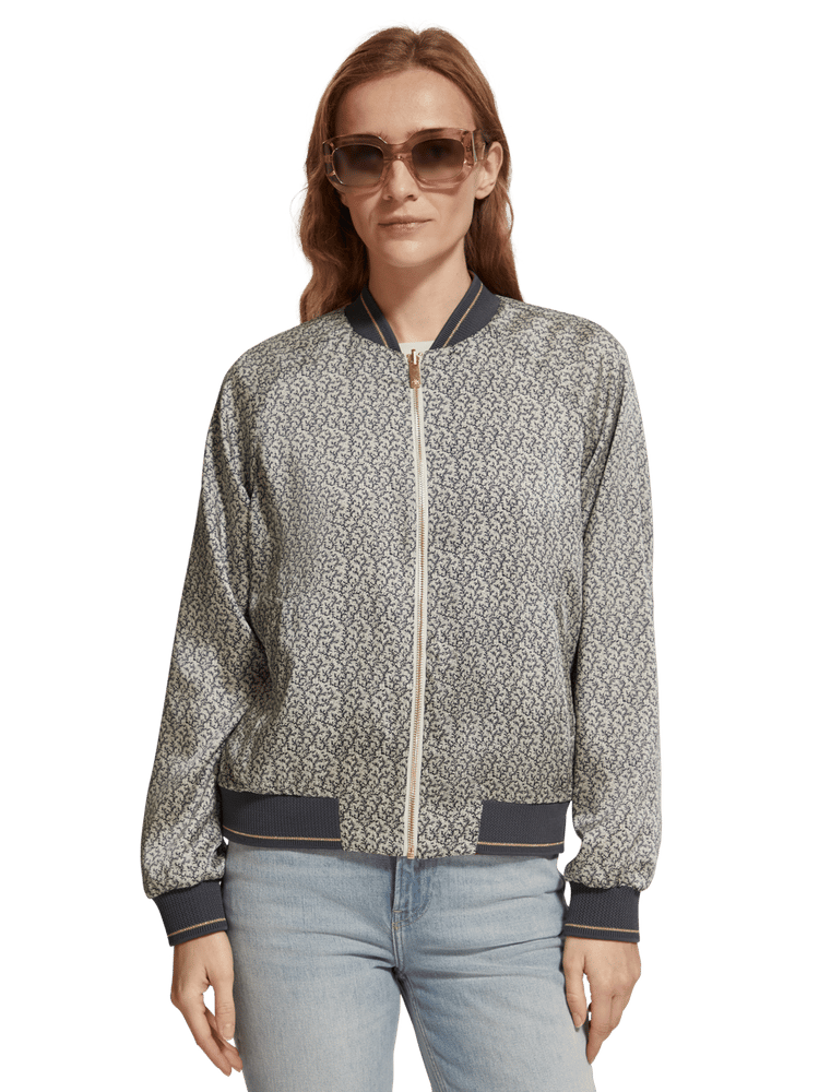Zara Women's Multicolor Satin Embroidery Reversible Bomber Jacket Size  Small | eBay