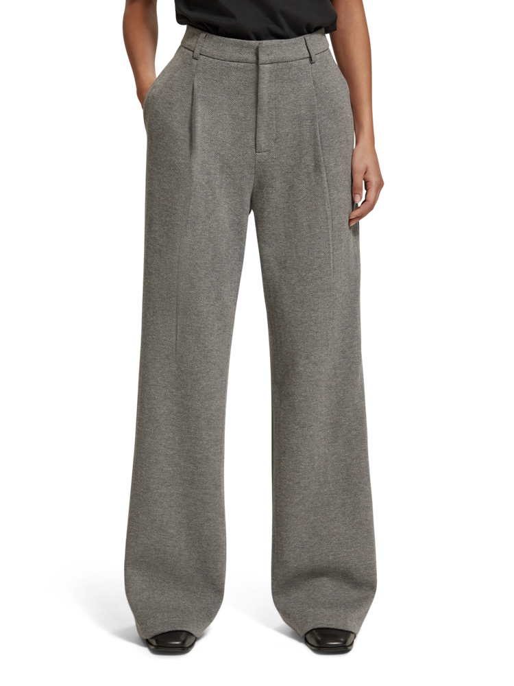 Rose - High Rise Jersey Tailored Pants