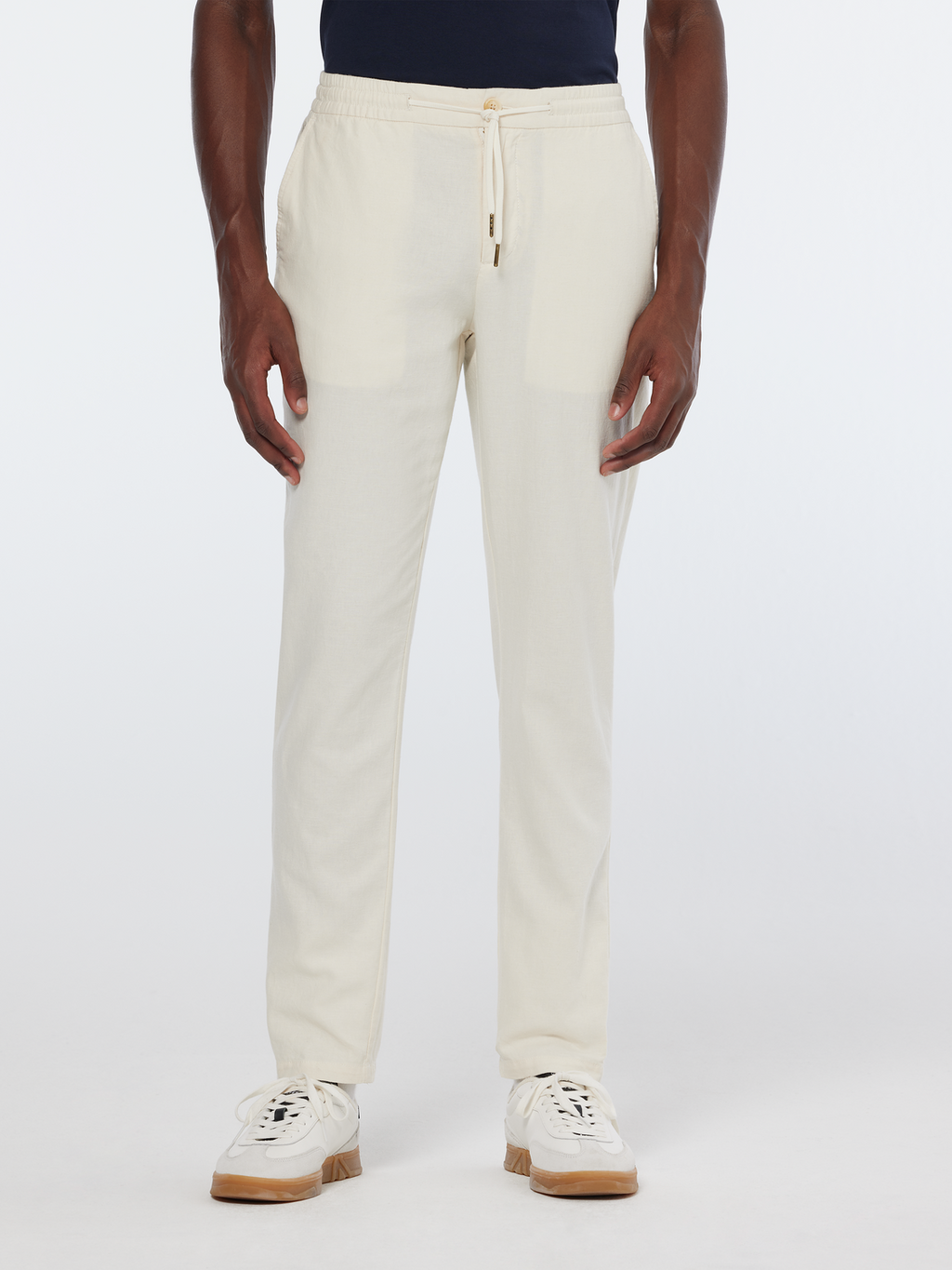 Essentials — Warren Cotton-Linen Twill Jogger