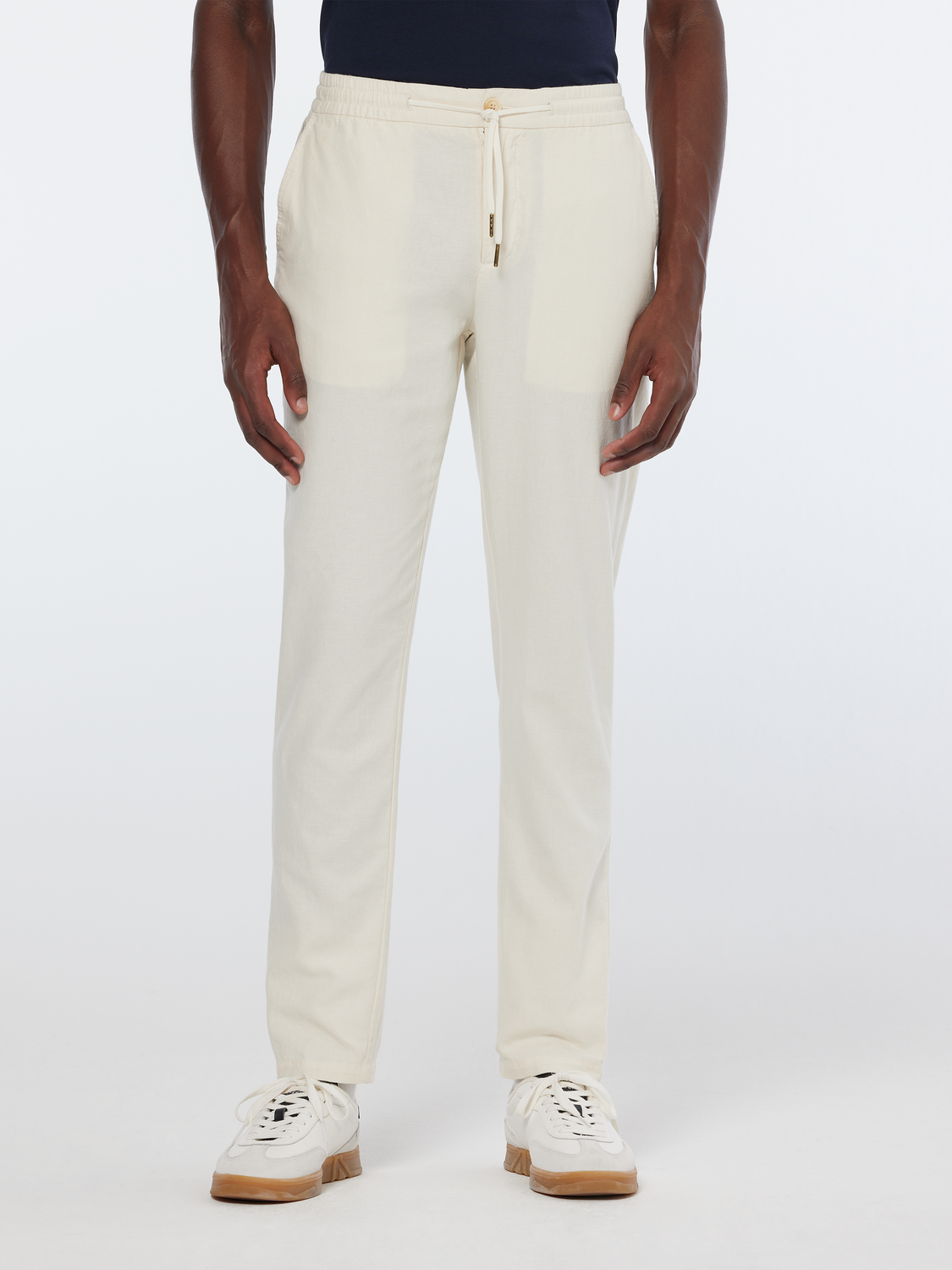 Essentials — Warren Cotton-Linen Twill Jogger