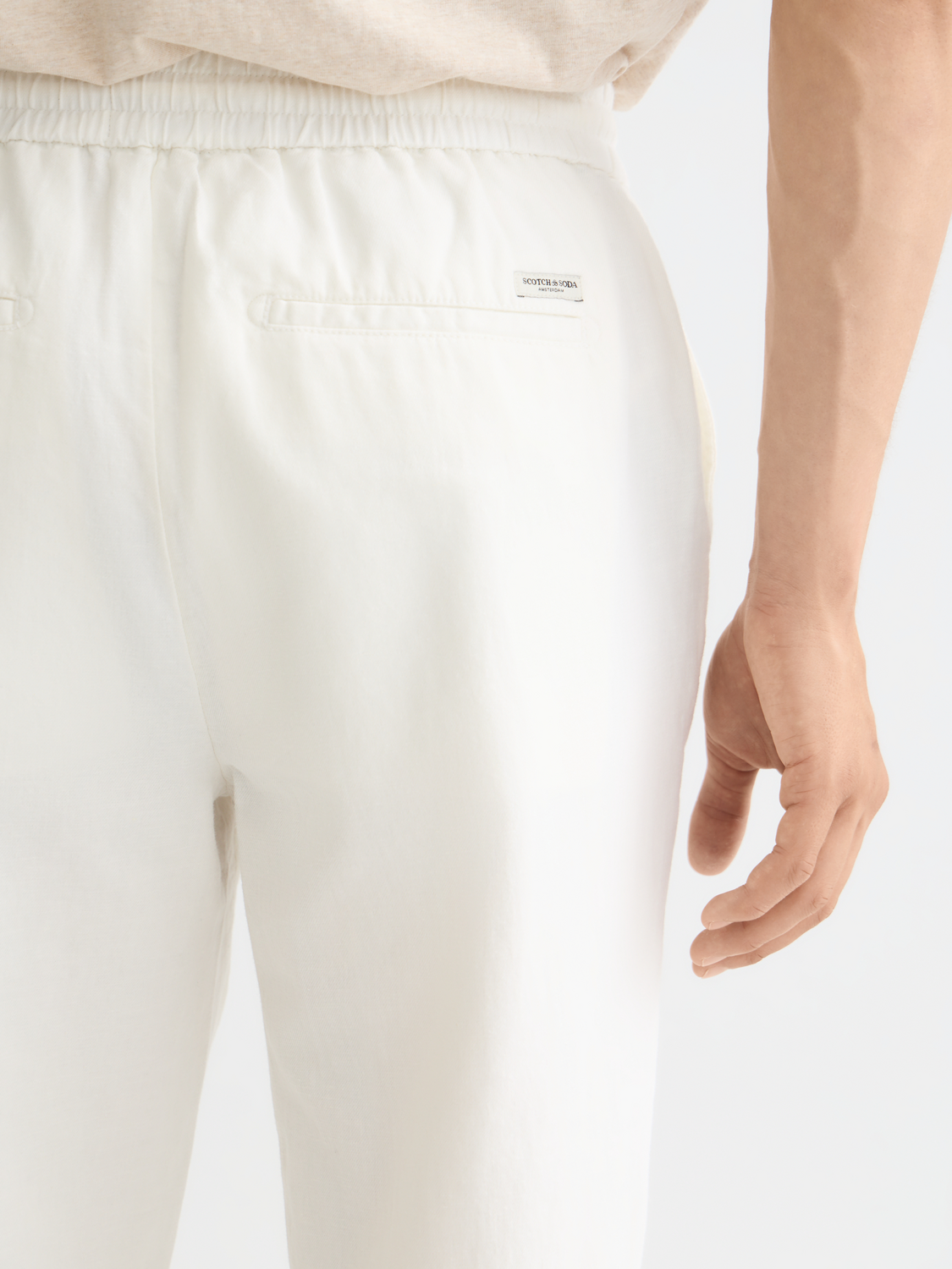 Essentials — Warren Cotton-Linen Twill Jogger