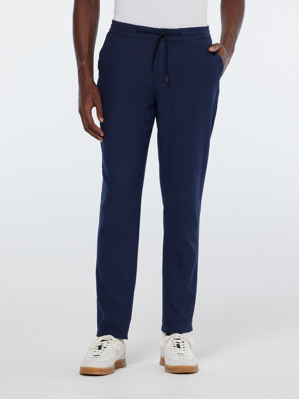 Essentials — Warren Cotton-Linen Twill Jogger