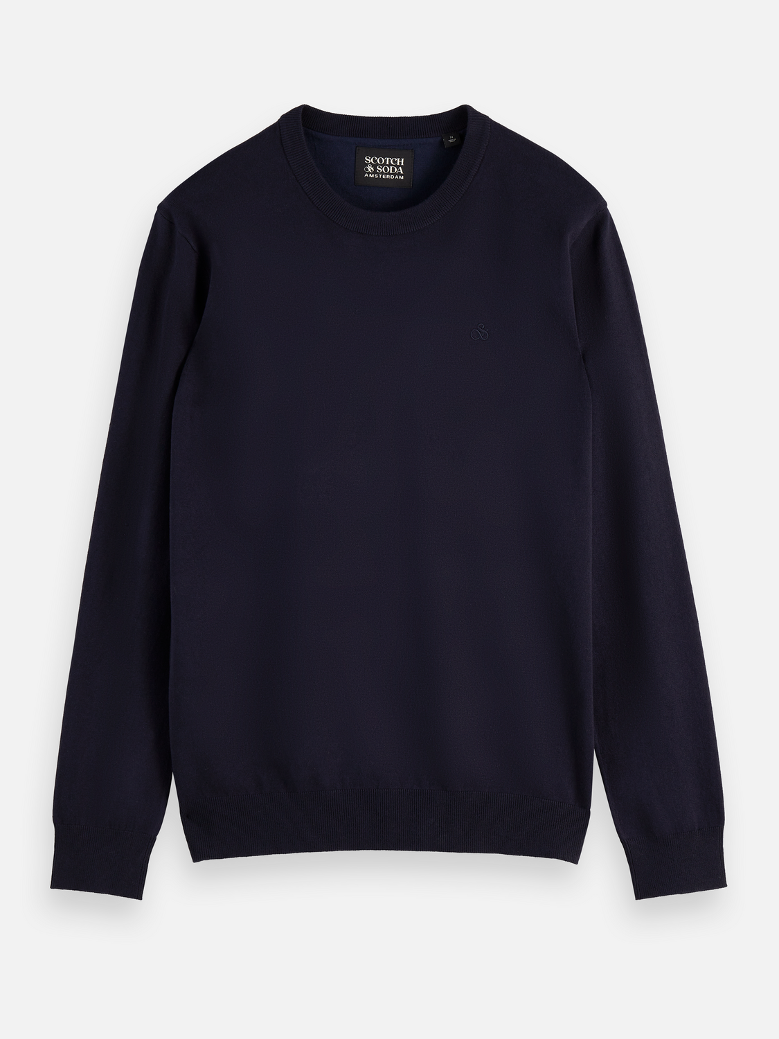 Scotch & Soda ESSENTIAL CREWNECK - Pullover - Bay Blue/bleu Gris - 10