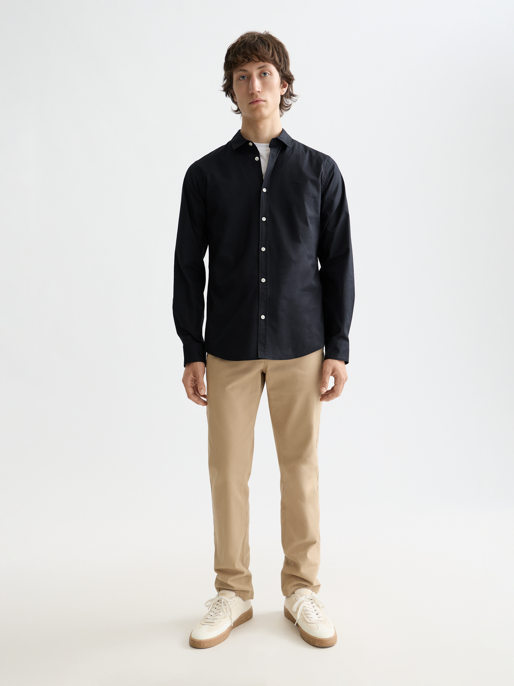 Core Poplin Solid Shirt