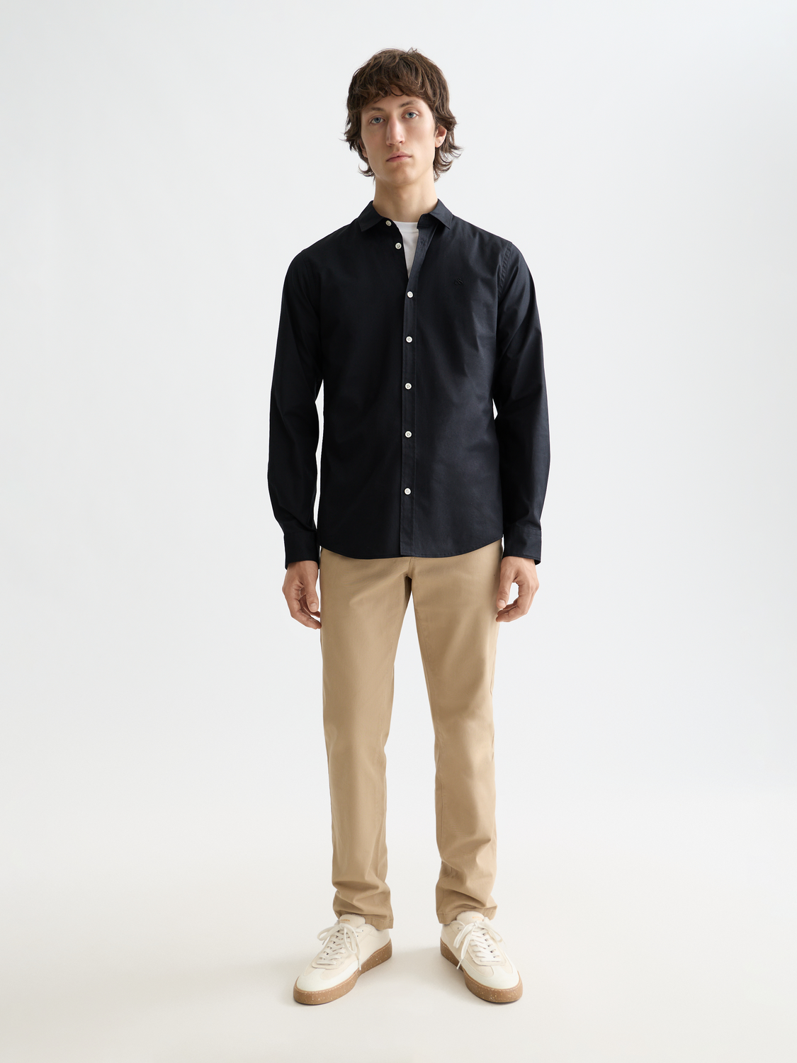 Core Poplin Solid Shirt