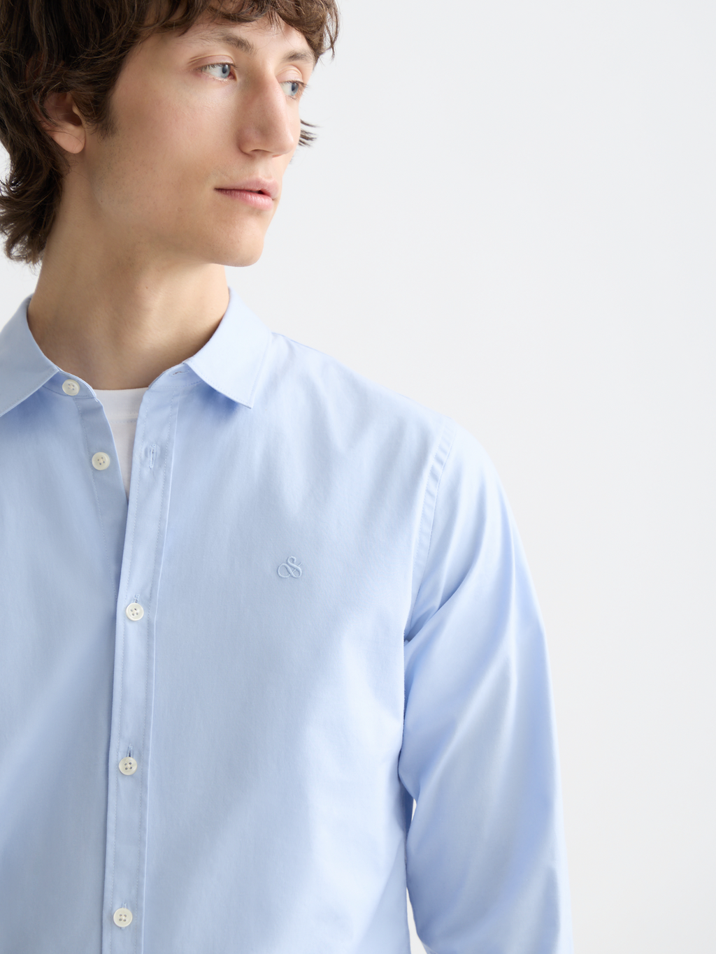 Core Poplin Solid Shirt