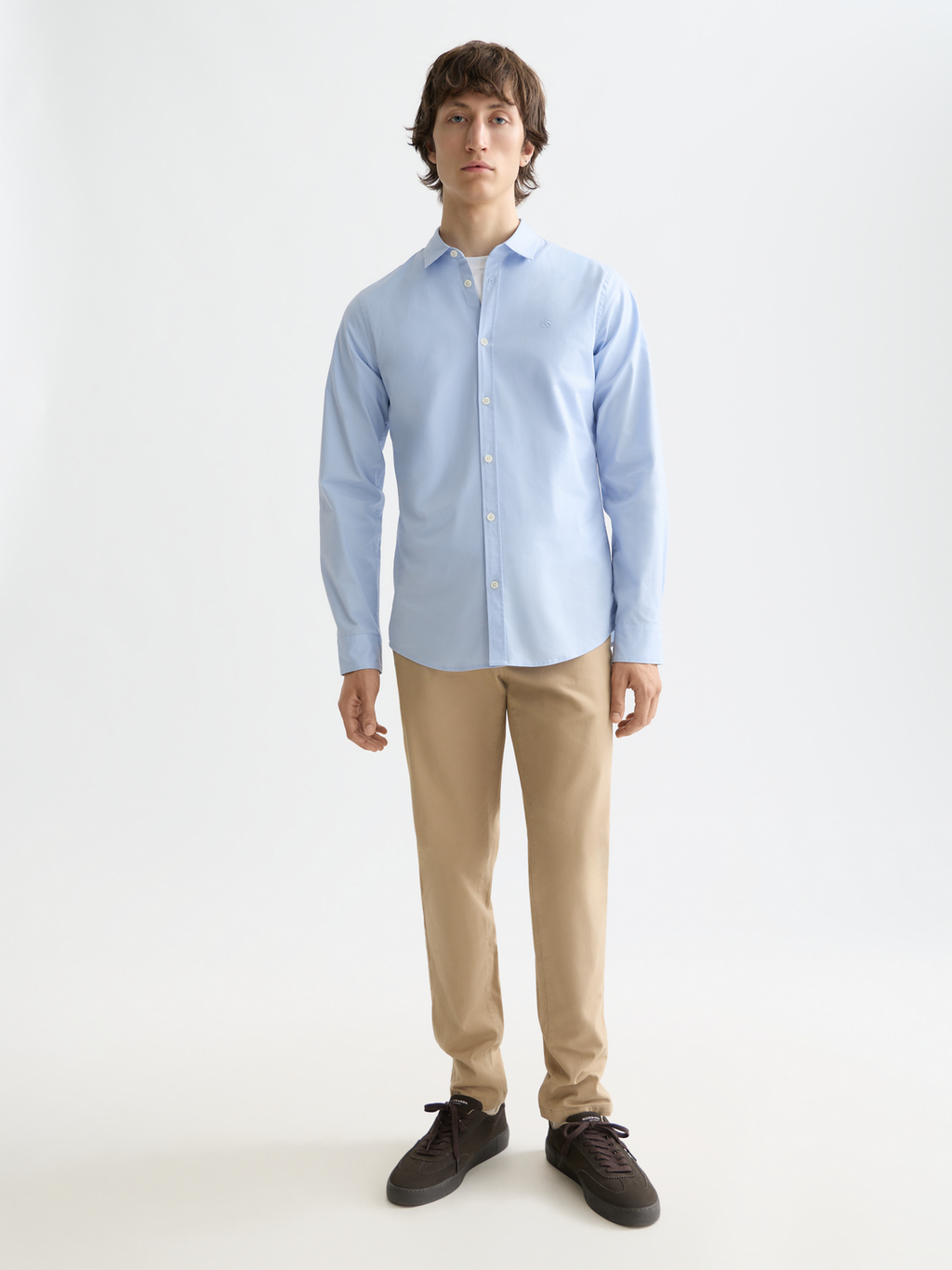 Core Poplin Solid Shirt