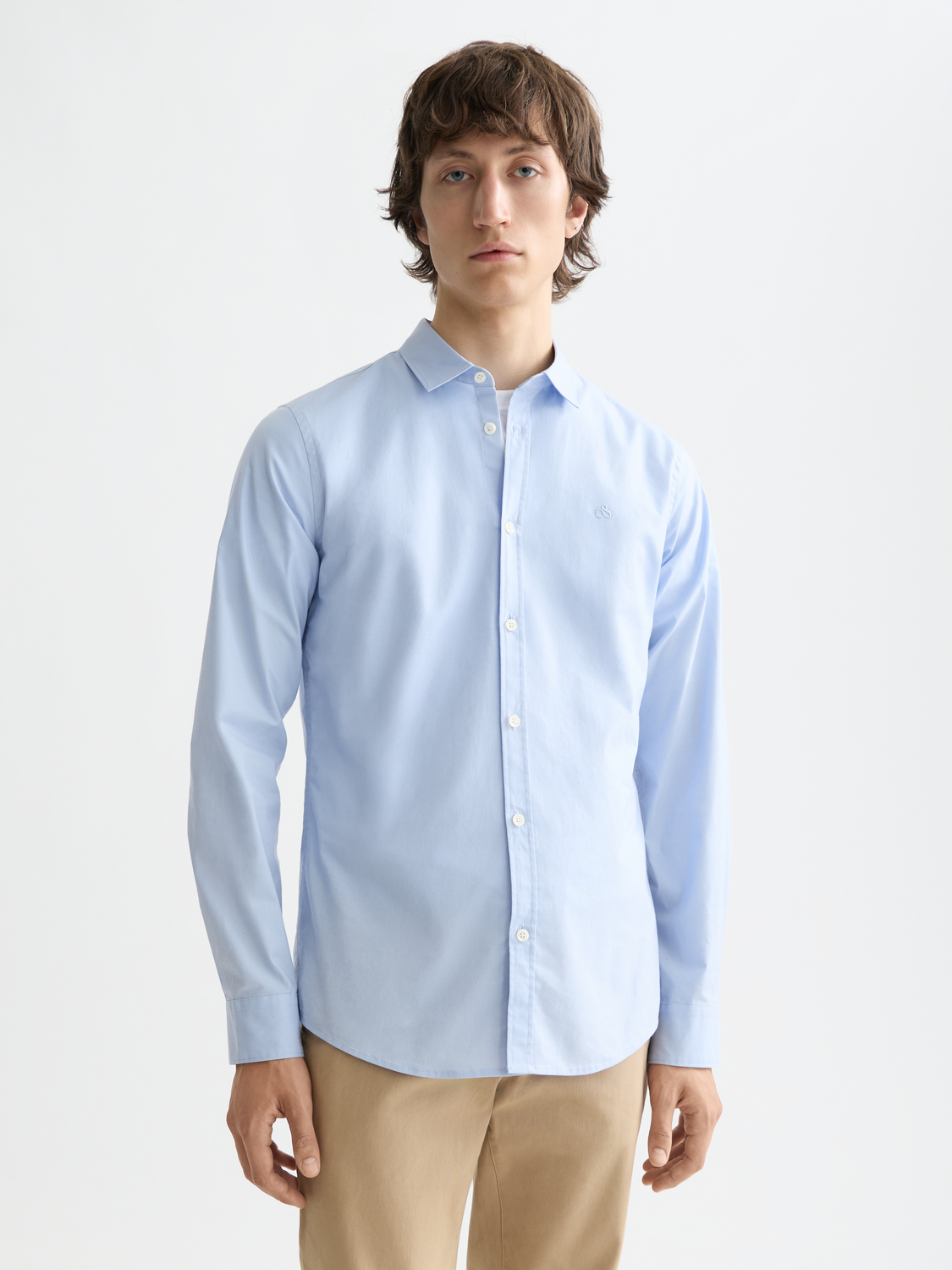 Core Poplin Solid Shirt