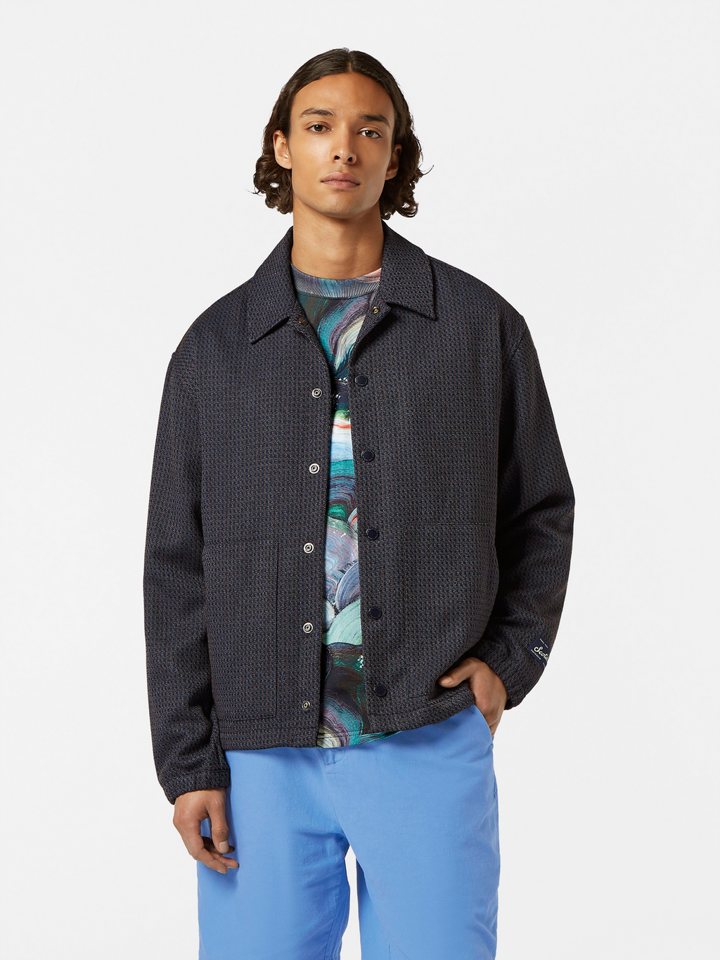 Yarn-Dyed Coach Jacket – Scotch & Soda Yarn-Dyed Coach Jacket – Scotch & Soda