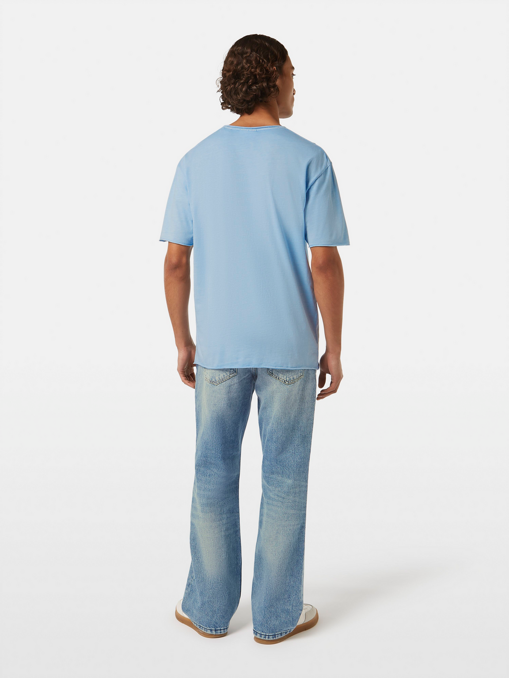 Raw Edge Relaxed Fit T-Shirt
