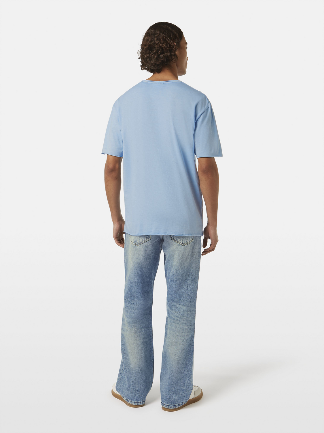 Raw Edge Relaxed Fit T-Shirt