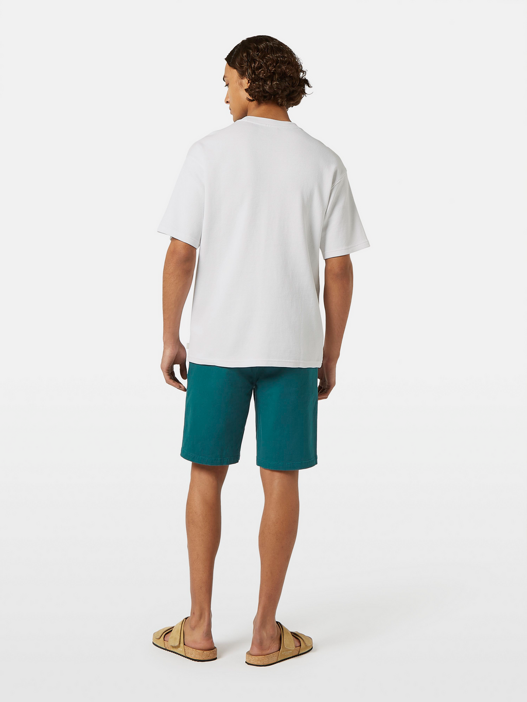 Relaxed Fit Waffle Logo T-Shirt