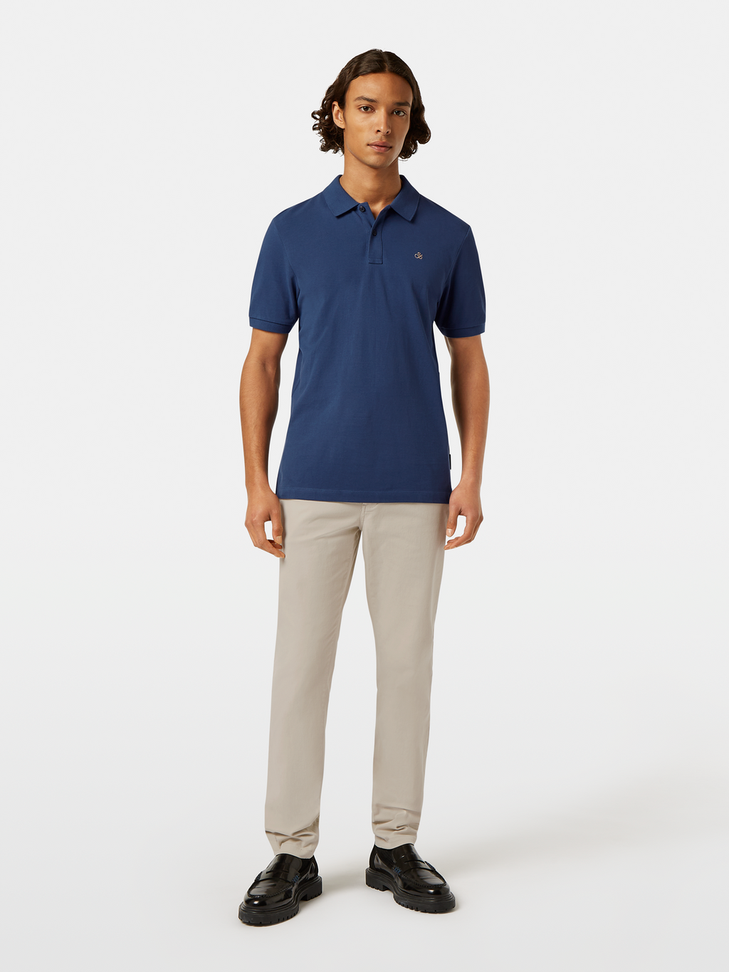 Mott Washed Cotton-Blend Twill Chino