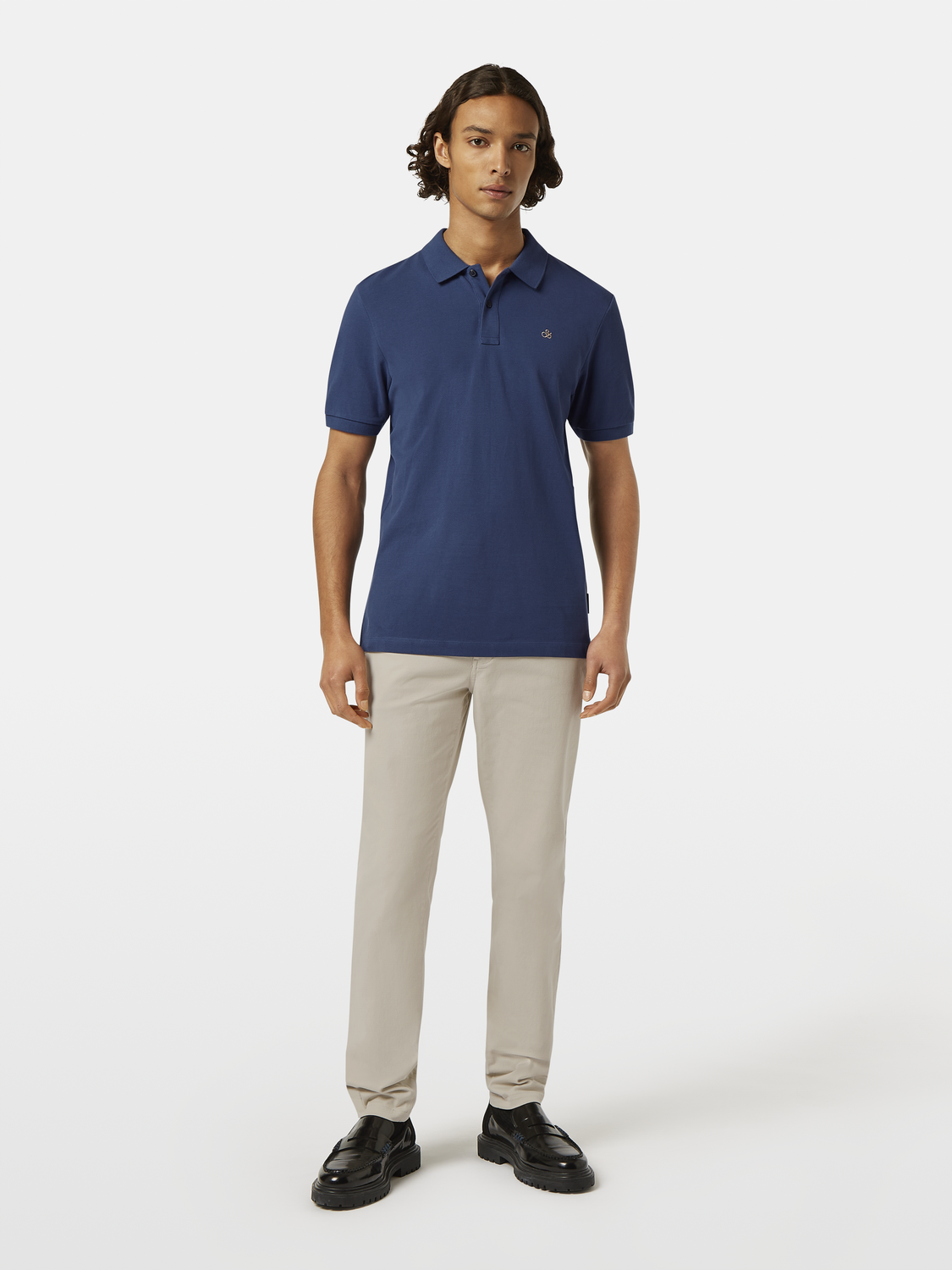Mott Washed Cotton-Blend Twill Chino