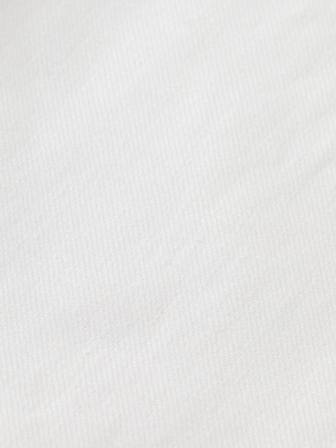 Pleated Relaxed Straight Cotton-Linen Twill Chino